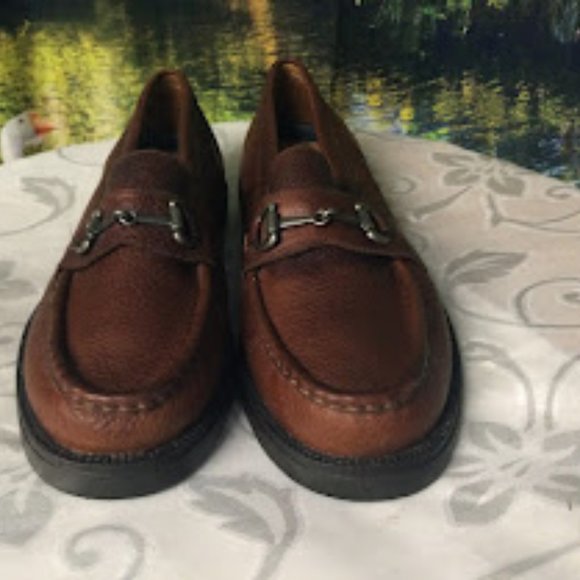 Deer Stag Loafers Women's Leather Size 8 Wide - Picture 1 of 2